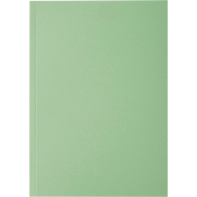 Notatnik A5 Novella Austen z miękką okładką z materiału z recyklingu, 50 kartek, zielony