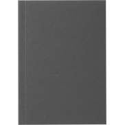 Notatnik A6 Novella Austen z miękką okładką z materiału z recyklingu, 50 kartek, szary