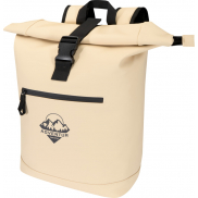 Resi Plus plecak na 15-calowego laptopa o pojemności 18 l z recyklingu, z certyfikatem GRS i zwijaną górną częścią, piasek pusty