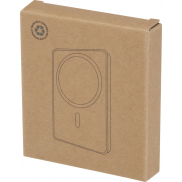 Acrab magnetyczny bezprzewodowy powerbank o pojemności 5000 mAh i mocy 15 W z technologią PD 20 W — wykonany z tworzyw sztycz, b