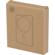 Acrab magnetyczny bezprzewodowy powerbank o pojemności 5000 mAh i mocy 15 W z technologią PD 20 W — wykonany z tworzyw sztycz, c