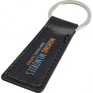 Puky brelok z tworzyw sztucznych pochodzących z recyklingu, czarny