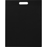 EcoSeal torba na zakupy o pojemności 5 l z włókniny z recyklingu z certyfikatem GRS, czarny