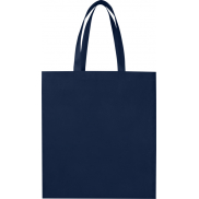 EcoSeal torba na zakupy z dnem wykonana z włókiny z recyklingu z certyfikatem GRS o pojemności 12 l, niebieski