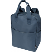 Trip Aware™, plecak na laptopa 14 cali wykonany z materiałów z recyklingu, 9 l, niebieski