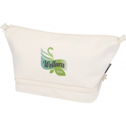 Trip Aware™, kosmetyczka podróżna wykonana z materiałów z recyklingu, 6 l, biały