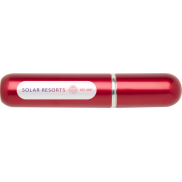 Filla przenośna, napełnialna butelka na perfumy o pojemności 5 ml, czerwony