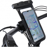 Clutcha uniwersalny uchwyt na telefon, czarny