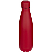 Cove jednościenna butelka na wodę o pojemności 750 ml wykonana ze stali nierdzewnej z recyklingu z certyfikatem RCS, czerwony