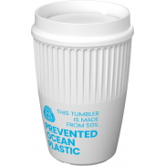 Cirrus POP kubek o pojemności 350 ml z pokrywką 360°, biały