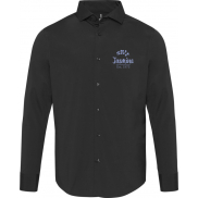 Camelian koszula męska z popeliny, 3xl, czarny