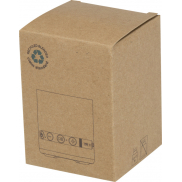 Hunor głośnik bezprzewodowy o mocy 3 W z tworzyw sztucznych pochodzących z recyklingu, czarny