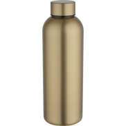 Spring jednościenna butelka na wodę o pojemności 750 ml wykonana ze stali nierdzewnej z recyklingu z certyfikatem RCS, żółty