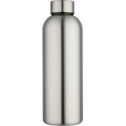 Spring jednościenna butelka na wodę o pojemności 750 ml wykonana ze stali nierdzewnej z recyklingu z certyfikatem RCS, szary