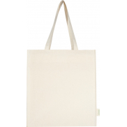 Odisha organiczna torba na zakupy z certyfikatem OCS o gramaturze 180 g/m² z pełnym dnem, 14 l , piasek pustyni