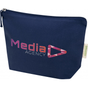 Odisha organiczna kosmetyczka z certyfikatem OCS o gramaturze 180 g/m², 1 l , niebieski