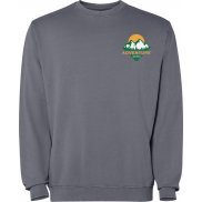 Jaya sweter unisex z okrągłym dekoltem, xl, szary