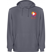 Laguna bluza unisex z kapturem, m, szary