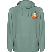 Laguna bluza unisex z kapturem, xl, zielony