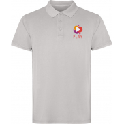 Austral koszulka polo unisex z krótkim rękawem , xs, szary