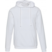 Spinel bluza uniseks z kapturem, l, biały