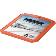 Thrym prostokątna skrobaczka do lodu wykonana z tworzyw sztucznych pochodzących z recyklingu, pomarańczowy