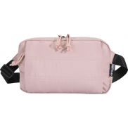 Puffer torba biodrowa z certyfikatem GRS z recyklingu, 1,5 l, różowy