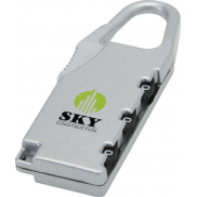 Traveler kłódka do bagażu, szary