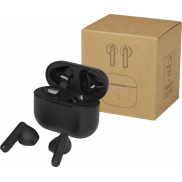 Altais zestaw słuchawkowy True Wireless z technologią Bluetooth® z tworzyw sztucznych pochodzących z recyklingu, czarny