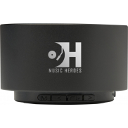 Ankaa bezprzewodowy głośnik Bluetooth® o mocy 3 W z recyklingowanego aluminium, czarny