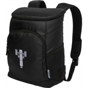 Plecak termoizolacyjny Chillpack na 18 puszek, z materiału z recyklingu z certyfikatem GRS, 16 l., czarny