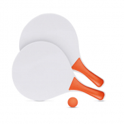 Plażowy komplet tenisowy - pomarańczowy