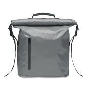 Wodoodporna torba RPET rolltop - kamienny szary