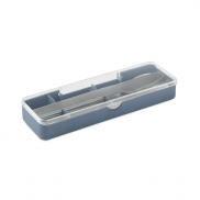 Sztućce ze stali nierdzewnej - petrol