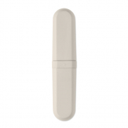 Zestaw sztućców w etui z PLA - beżowy