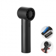 Mini wentylator duża prędkość - czarny