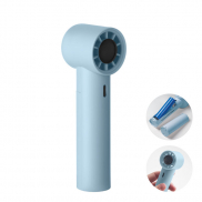 Mini wentylator duża prędkość - baby blue