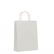 Średnia prezentowa torba - biały