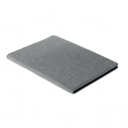 Teczka A4 z 300D RPET - biały/czarny