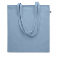 Torba z bawełny organicznej - baby blue