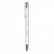 Długopis aluminiowy, recykling - biały