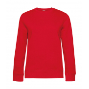 Damska bluza Crew Neck QUEEN - red