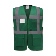 Kamizelka Odblaskowa Fluo Executive - paramedic green