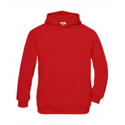 Bluza dziecięca z kapturem Hooded/kids - red