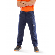 Recycled Stretch Trouser - black