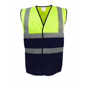 Kamizelka Hi-Vis Two-Tone - fluo yellow/navy