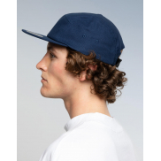 Płócienna czapka z daszkiem Jockey - navy