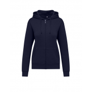 Damska bluza na zamek z kapturem Originals - navy