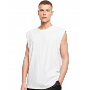 Sleeveless Tee - white