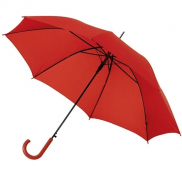 Parasol automatyczny Ø100 cm LIMOGES - czerwony